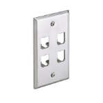 Panduit CFP4SY wall plate/switch cover Stainless steel