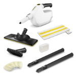 Kärcher SC 1 Multi & Up Draagbare stoomreiniger 0,2 l 1300 W Zwart, Geel