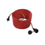 Bachmann 343.371 electriciteitssnoer Rood 50 m