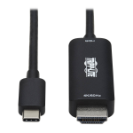 Tripp Lite U444-003-HDR2BE USB graphics adapter 4096 x 2160 pixels Black