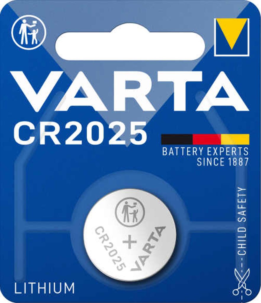 EU Product - Lithium Coin button cell battery CR2025 thumbnail
