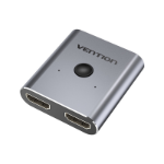 Vention 2-Port HDMI Bi-Direction Switcher Silver
