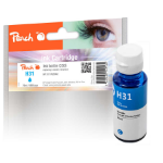 Peach PI300-903 inktcartridge 1 stuk(s) Compatibel Cyaan