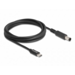 DeLOCK 87975 electriciteitssnoer Zwart 1,5 m USB C 7.4 x 5.0 mm