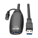 Tripp Lite U330-15M USB cable USB 3.2 Gen 1 (3.1 Gen 1) 590.6" (15 m) USB A Black