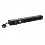 Middle Atlantic 19 Inch PDU LCS3 - 1 U - 6 Outlets X 2P+E - German Standard - With SPD