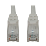 Tripp Lite N261-001-WH networking cable White 11.8" (0.3 m) Cat6a U/UTP (UTP) Round
