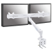 Neomounts FPMA-D940DWHITE supporto da tavolo per Tv a schermo piatto 61 cm (24") Bianco Scrivania