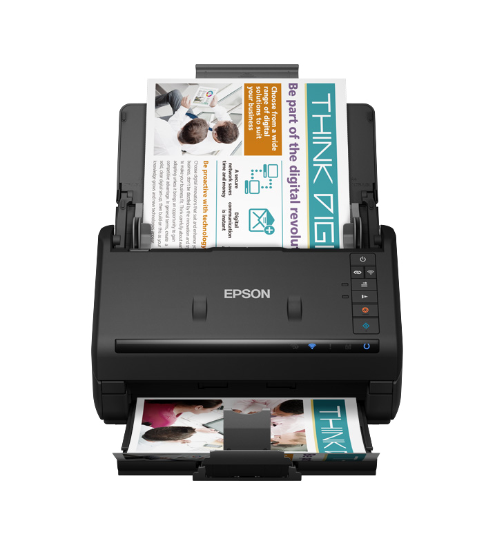 Image of Epson WorkForce ES-500WII Sheet-fed scanner 600 x 600 DPI A4 Black