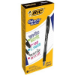 BIC Gel-ocity illusion Capped gel pen Black 12 pc(s)