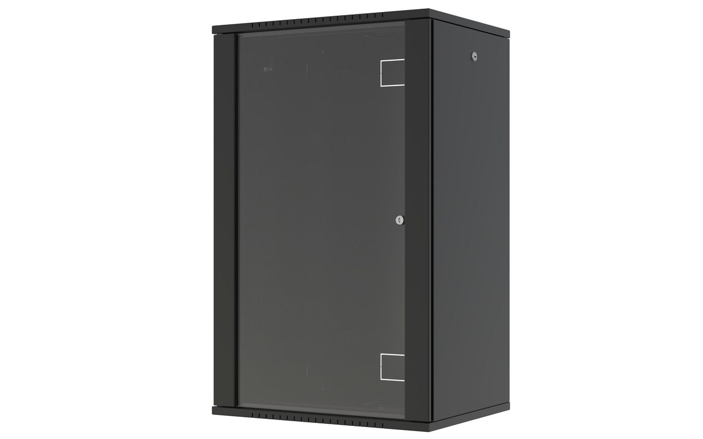 Lanview RWF20U45BL rack cabinet 20U Wall mounted rack Black