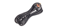 Photos - Cable (video, audio, USB) APC Pwr Cord, 16A, 200-240V, C19 to UK Plug Black 2 m AP9895 