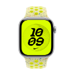 Apple MGAA4ZM/A smart wearable accessory Band Yellow Aluminium, Fluoroelastomer