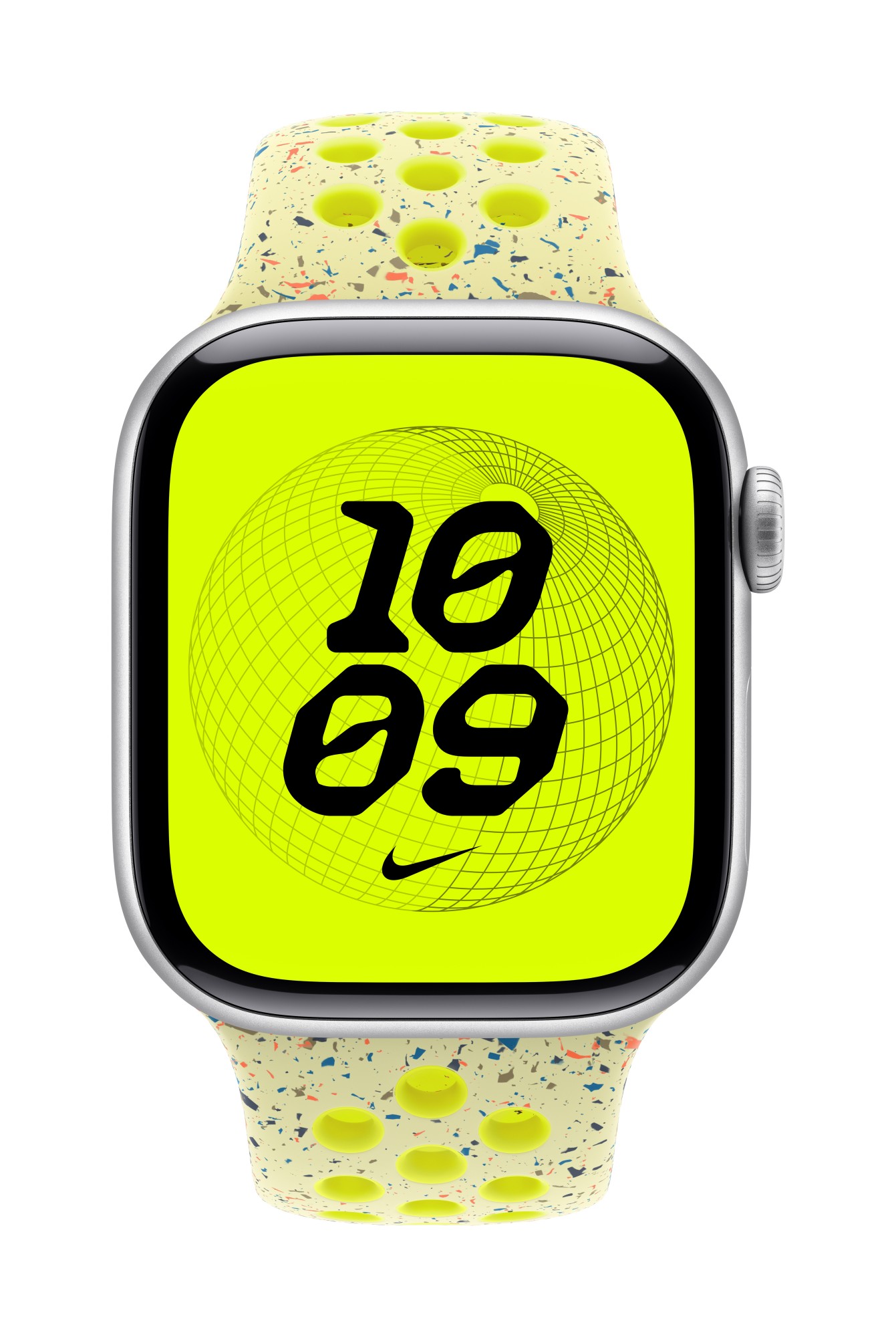 Apple MGAA4ZM/A smart wearable accessory Band Yellow Aluminium. Fluoro