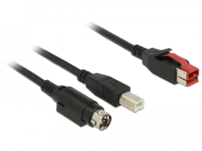 DeLOCK 85489 USB cable USB 2.0 3 m USB B Black