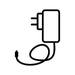 CoreParts MBXGP-AC0008 netvoeding & inverter Binnen 10 W Zwart
