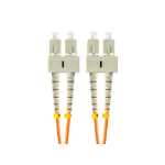 Lanberg FO-SUSU-MD21-0050-OG InfiniBand/fibre optic cable 5 m SC Orange