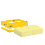 Post-It Notes Value Pack 76x127mm 100 Sheets Canary Yellow (Pack 20) 655CY-VP20 - 7100172334