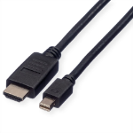 ROLINE 11.04.5793 video cable adapter 4.5 m HDMI Type A (Standard) Mini DisplayPort