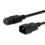 Equip 112101 power cable Black 3 m C13 coupler C14 coupler