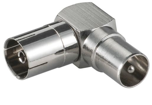 Microconnect COAXADAPTERA cable gender changer Coax Silver