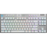 Logitech G G915 TKL - GL Tactile keyboard Gaming Bluetooth Aluminum, White