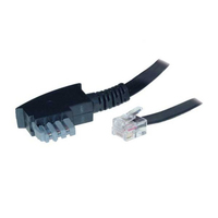 Image of shiverpeaks 3m TAE-N - RJ12 - 3 m - TAE-N - RJ12 - Black -...