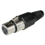 C2G XLR Female Inline Connector