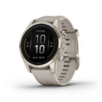 Garmin epix Pro (Gen 2) 3.05 cm (1.2") AMOLED 42 mm Digital 390 x 390 pixels Touchscreen Gold, Light metallic Wi-Fi GPS (satellite)