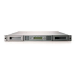 HPE StoreEver 1/8 G2 LTO-4 Ultrium 1760 SAS Tape Autoloader Storage auto loader & library Tape Cartridge 6.4 TB
