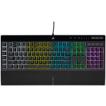 Corsair K55 RGB PRO clavier Jouer USB QWERTY Anglais américain Noir