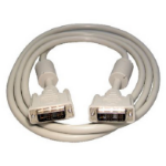 Cables Direct 2m DVI-D m/m DVI cable Beige
