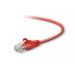 Belkin Cat5e Patch Cable, 10ft, 1 x RJ-45, 1 x RJ-45, Red networking cable 118.1" (3 m)