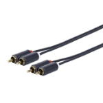 Vivolink PRORCARCA15 audio cable 15 m 2 x RCA Black