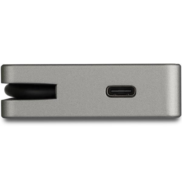 StarTech.com USB C Multiport Video Adapter - 4K 60Hz UHD Portable 5-in-1 USB Type C to HDMI 2.0, Mini DisplayPort, VGA or DVI (1080p) - 95W PD Passthrough - Cable Management - Aluminum