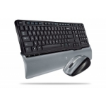 Logitech Cordless Desktop S520 keyboard Mouse included RF Wireless