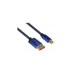 Alcasa 4824-SF020B DisplayPort cable 2 m Mini DisplayPort Blue