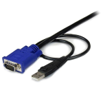 StarTech.com 3 m ultratunn USB VGA 2-i-1 KVM-kabel