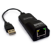 Plugable Technologies USB 2.0 to Ethernet Fast 10/100 LAN Wired Network Adapter - Driverless and Compatible with Chromebook, Windows, Linux