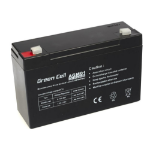 Green Cell AGM Battery 6V 12Ah - Batterie - 12.000 mAh Sealed Lead Acid (VRLA)