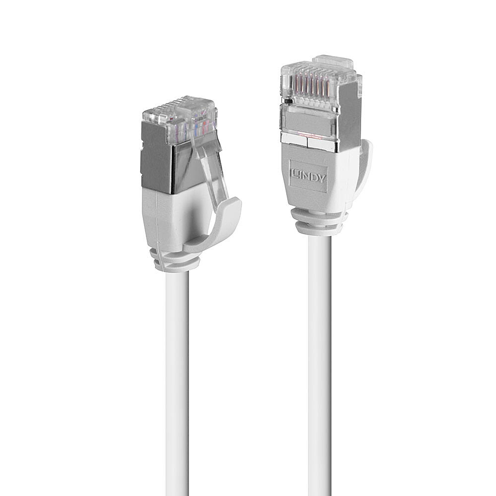 Lindy 0.3m Cat.6A U/FTP Ultra Slim Network Cable, Grey