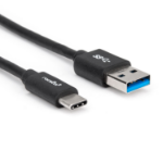 Rocstor Y10C279-B1 USB cable USB 3.2 Gen 1 (3.1 Gen 1) 70.9" (1.8 m) USB A USB C Black