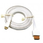 D-Link HDMI CABLE 1.4, HDMI TO MICRO HDMI A TYPE/D TYPE, 1.8M FLAT CABLE, GOLD-PLATED, WHITE COLOR