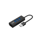 Volans VL-HJ45 interface hub USB 3.2 Gen 1 (3.1 Gen 1) Type-A 5 Mbit/s Black