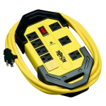 Tripp Lite TLM812SA surge protector Yellow 8 AC outlet(s) 120 V 141.7" (3.6 m)
