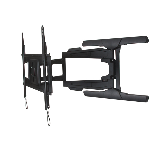 Image of B-Tech Ultra-Slim Double Arm Flat Screen Wall Mount with Tilt and...