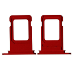 CoreParts MOBX-IP11-DST-INT-R mobiele telefoon onderdeel Simkaarthouder Rood