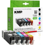 KMP C107BKXV ink cartridge Black, Cyan, Magenta, Yellow