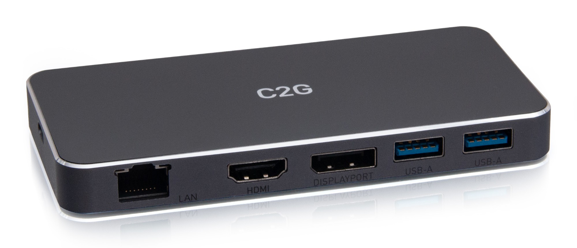 USB-C 7-in-1 Dual Display MST Docking Station with HDMI, DisplayPo