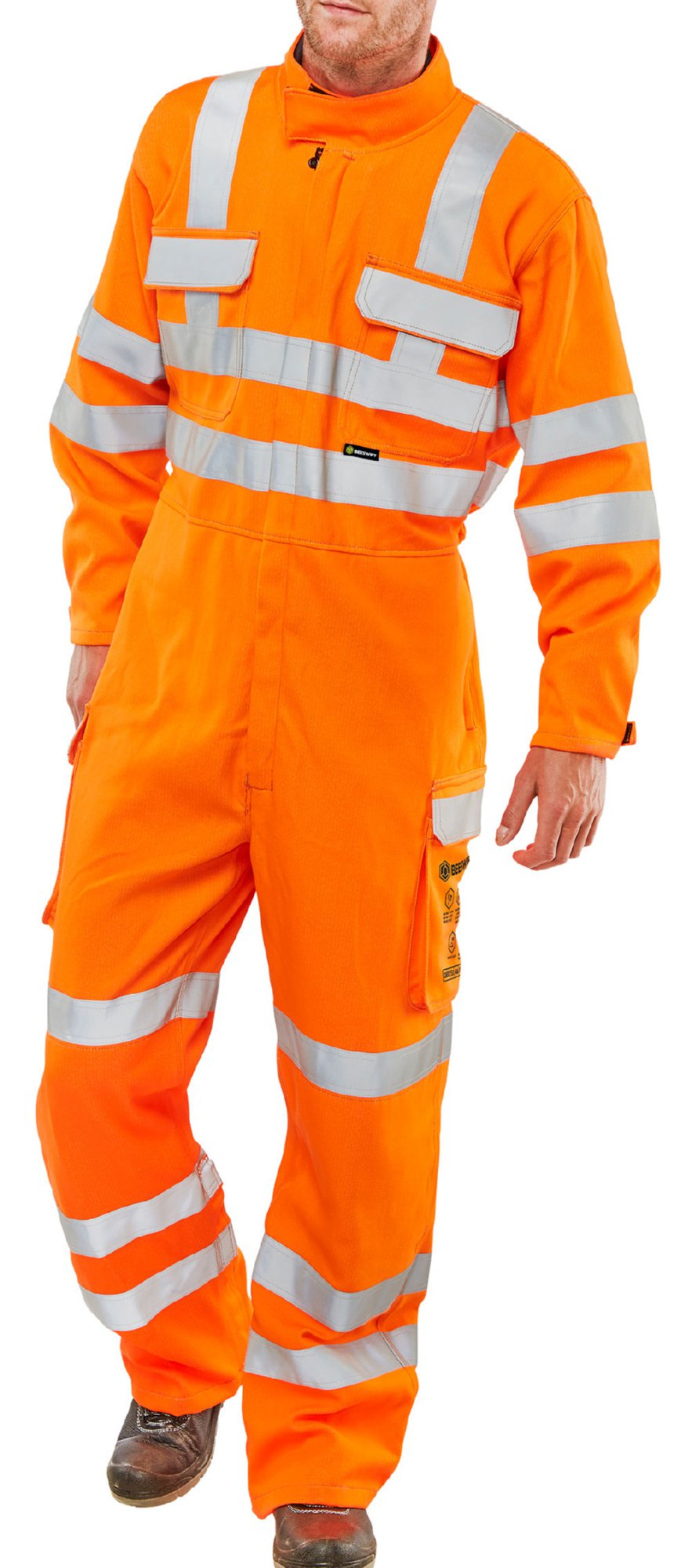 Beeswift ARC Compliant RIS Coverall Orange 38T CARC153OR38T